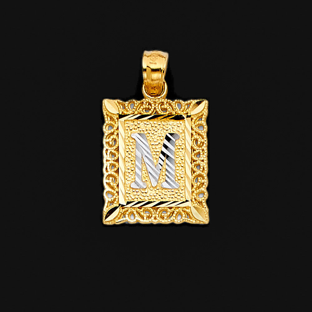 14KT Initial Pendant