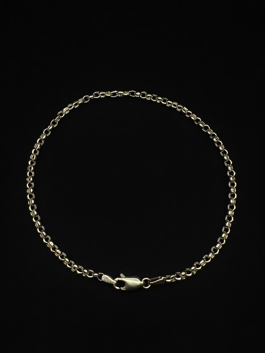 14KT Rolo Chain Bracelet