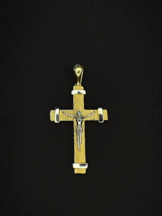14KT Crucifix Cross Pendant
