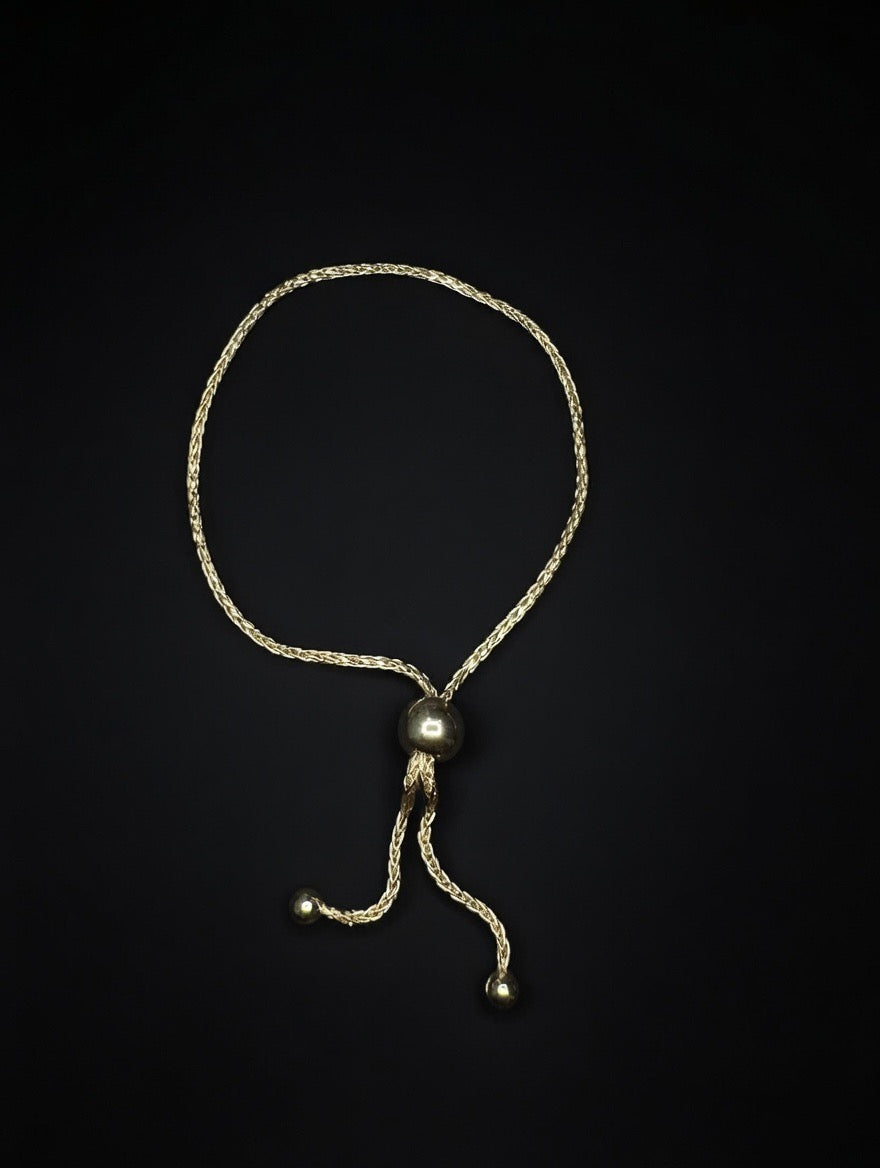 14KT Adjustable Bracelet