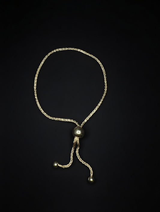 14KT Adjustable Bracelet