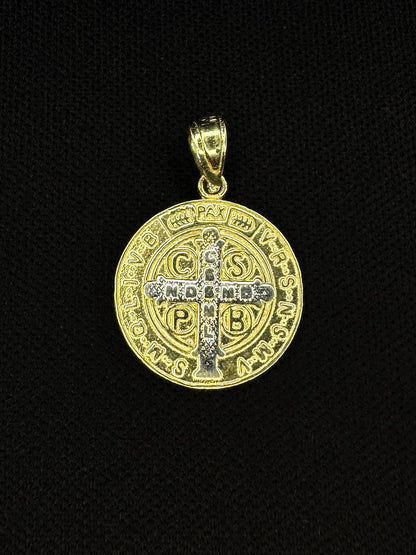 14KT Reversible San Benito Pendant