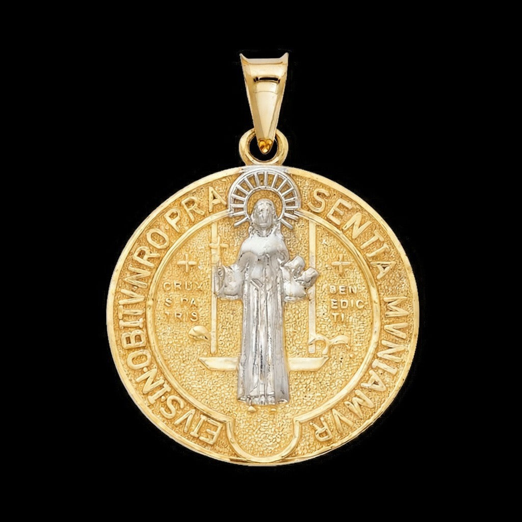 14KT Reversible San Benito Pendant