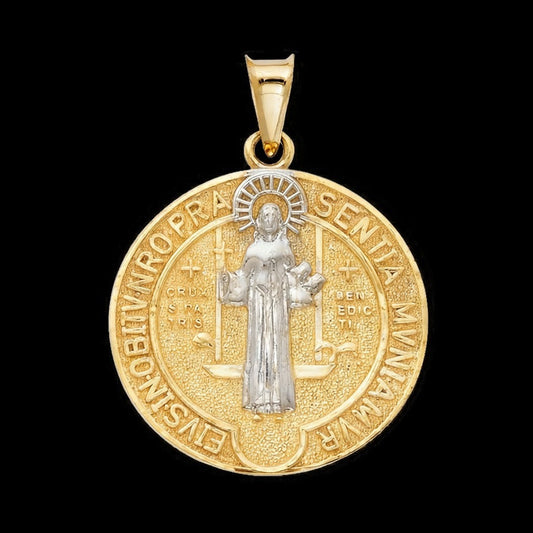 14KT Reversible San Benito Pendant